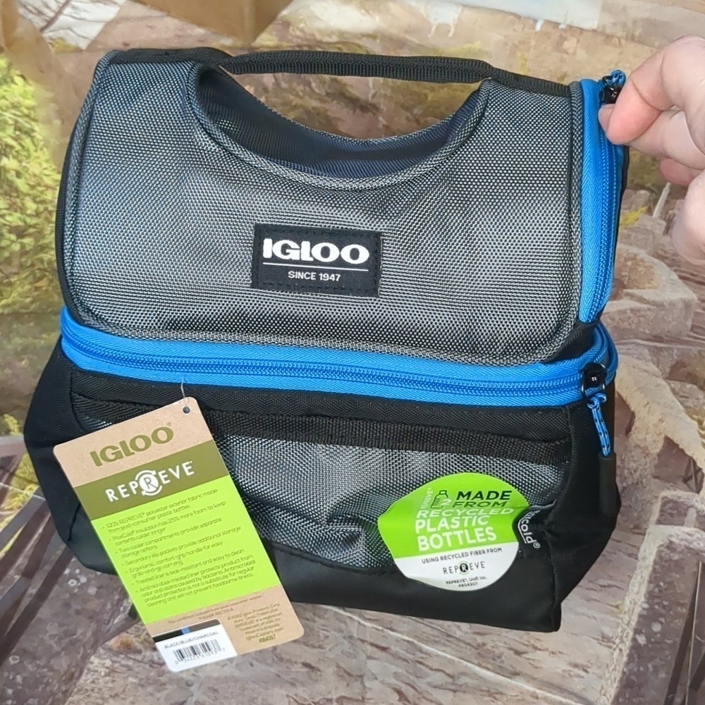 IGLOO repreve lunchbox cooler bag